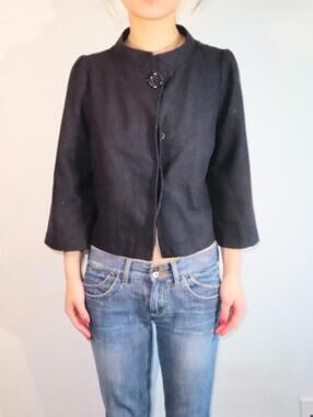 Forever 21 Women's Purple and Grey Jacket